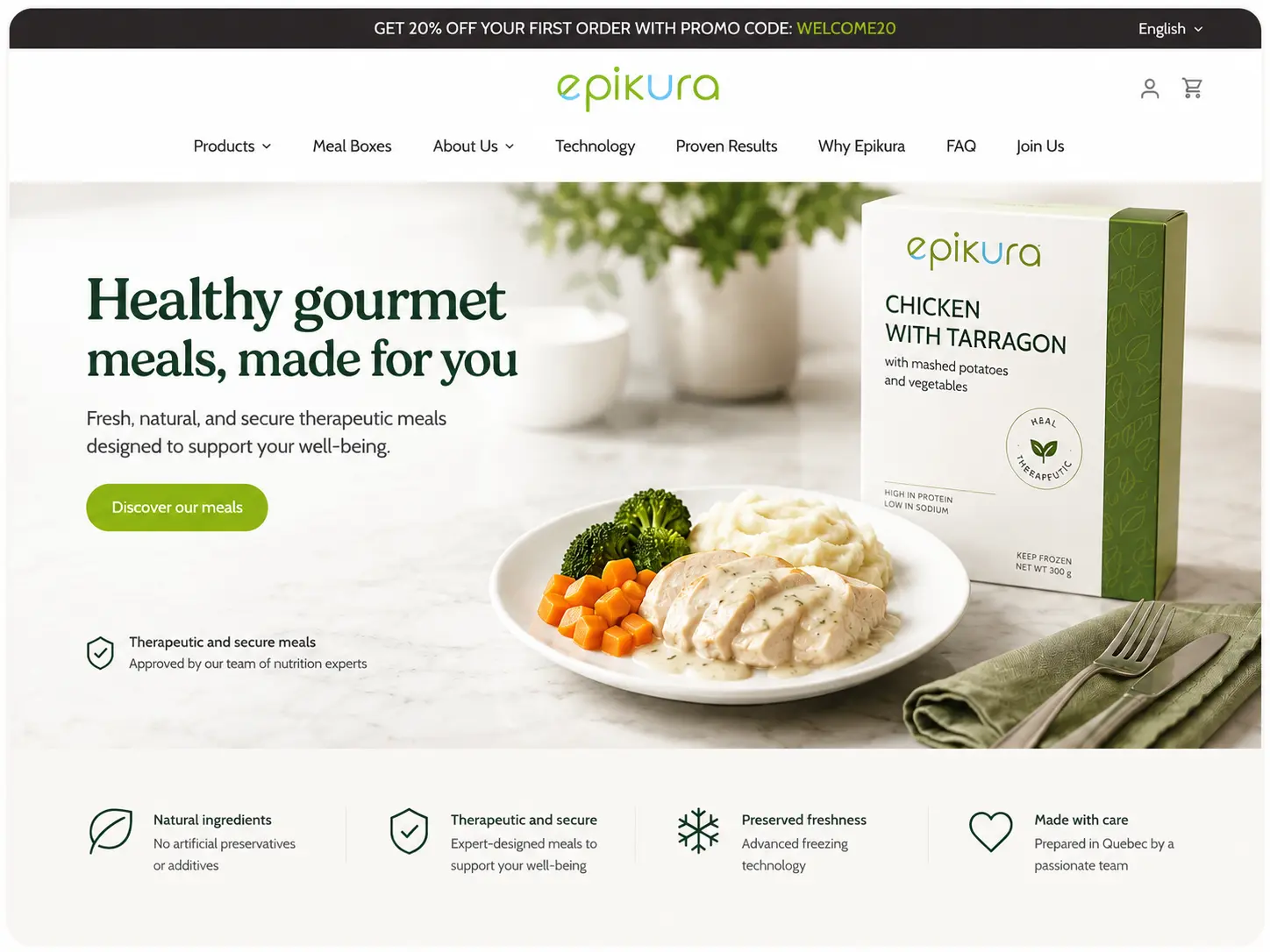 Epikura — Lancement sur Shopify et Google Ads
